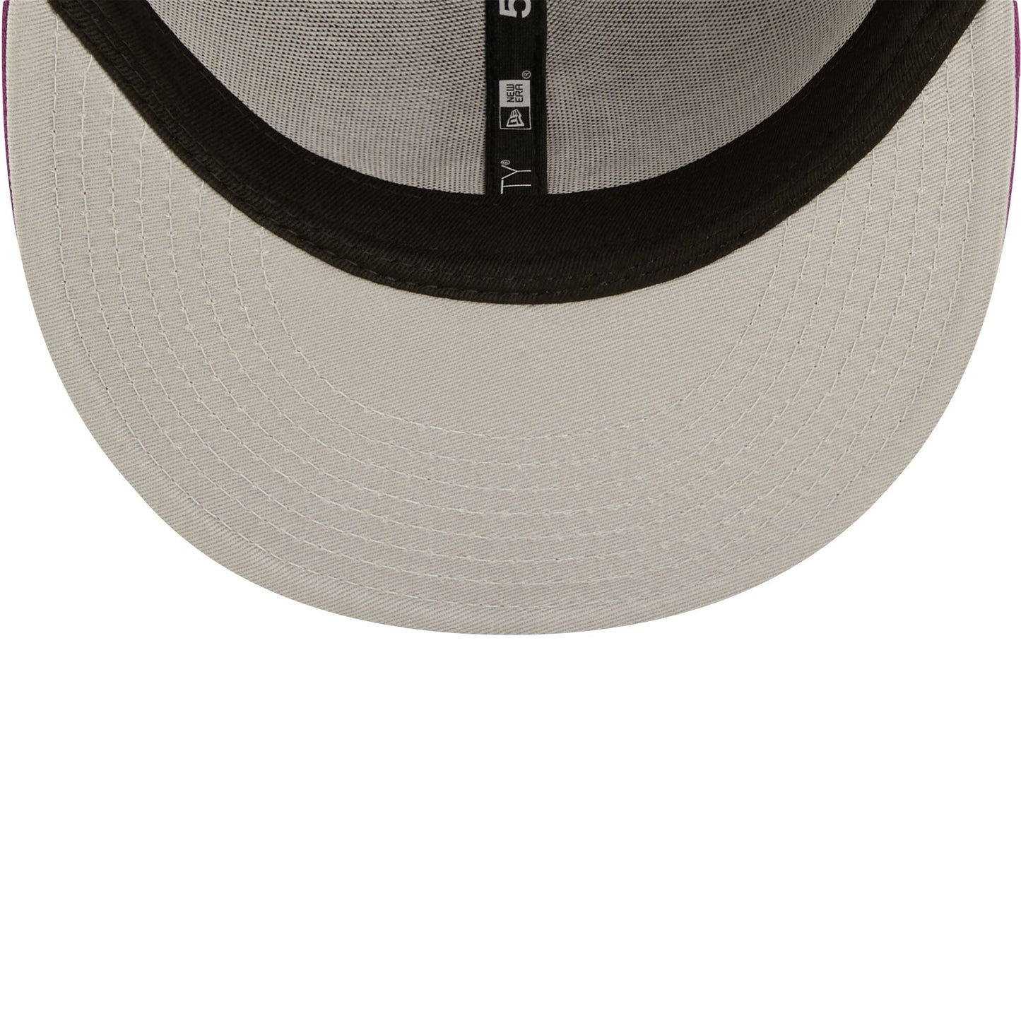 New Era Men's MLB Tampa Bay Rays 5950 Fitted Grape