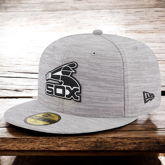 New Era Men's MLB Chicago White Sox 5950 Clubhouse 2023 Fitted Gray