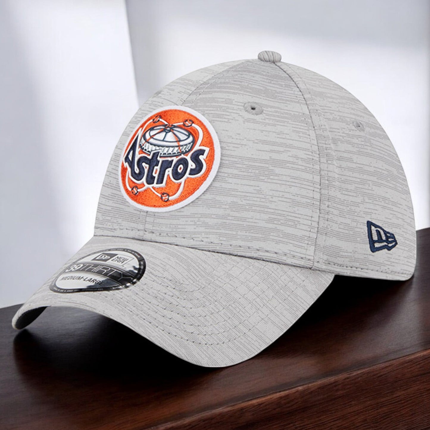 New Era Men's MLB Houston Astros 3930 Clubhouse 2023 Flex Gray