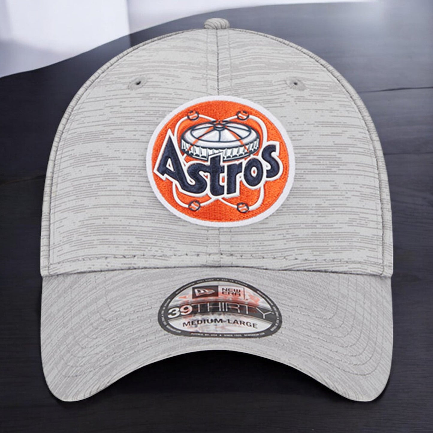New Era Men's MLB Houston Astros 3930 Clubhouse 2023 Flex Gray