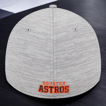 New Era Men's MLB Houston Astros 3930 Clubhouse 2023 Flex Gray
