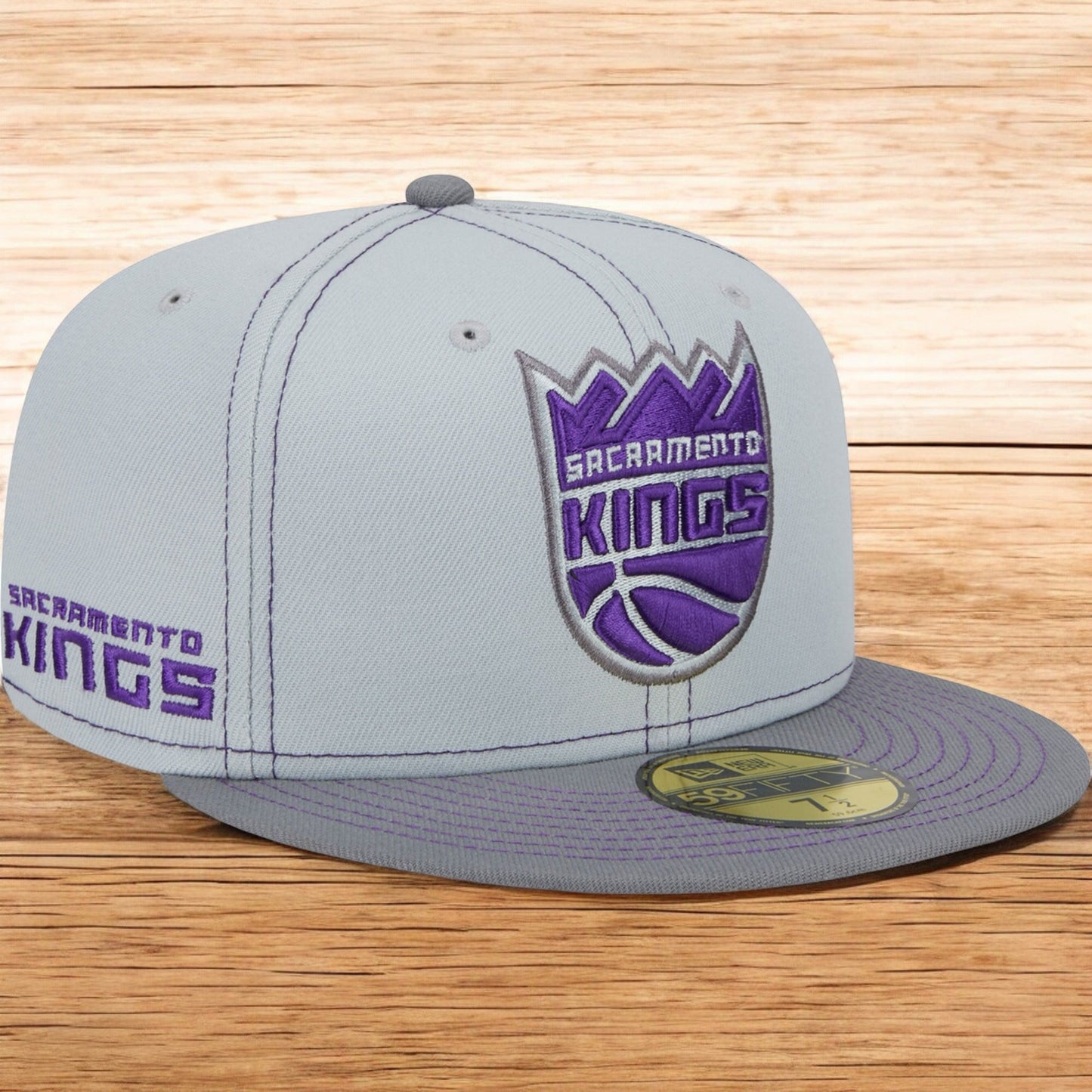 New Era Men's NBA 5950 Color Pop Fitted Kings