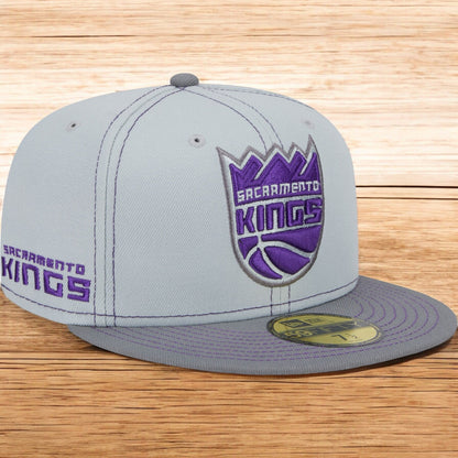 New Era Men's NBA 5950 Color Pop Fitted Kings