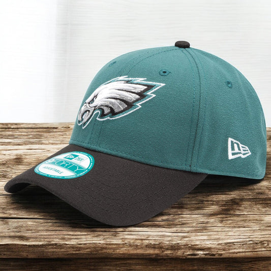New Era Men's NFL Philadelphia Eagles 940 Strapback Black/Green