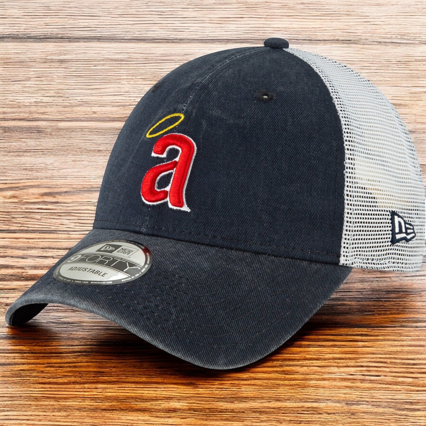 Men's New Era MLB Los Angeles Angels 9Forty Coop Truck 1971 Snapback