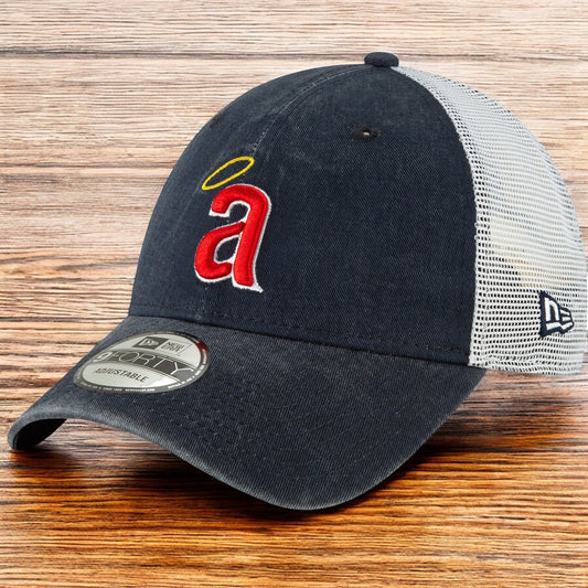 New Era Men's MLB Los Angeles Angels 9Forty Coop Truck 1971 Snapback Hats