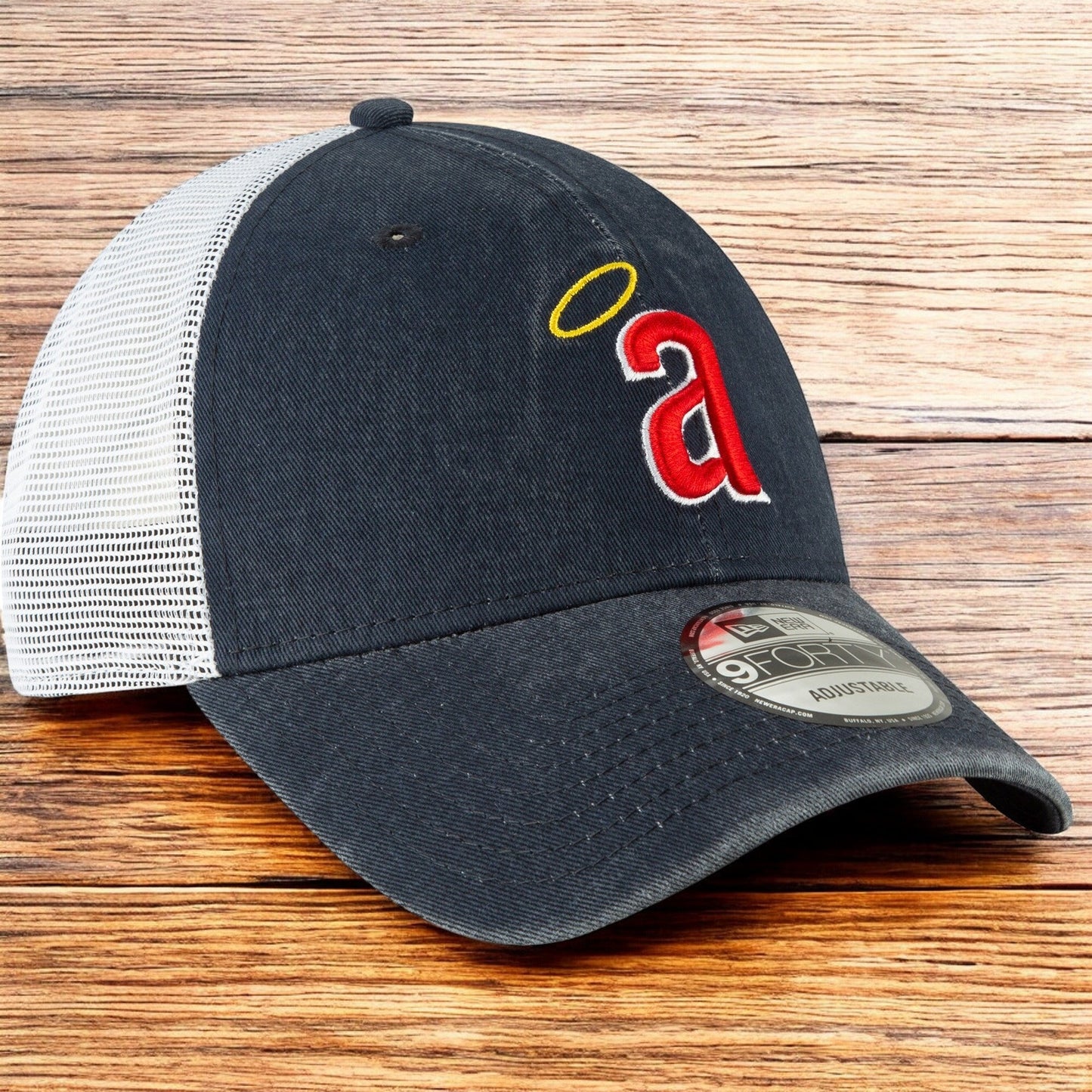 Men's New Era MLB Los Angeles Angels 9Forty Coop Truck 1971 Snapback