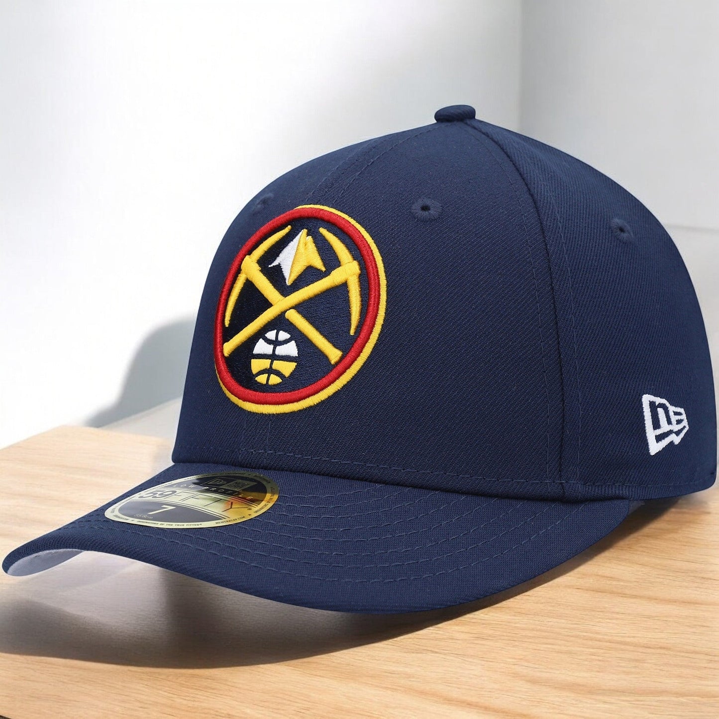 New Era Men's NBA 5950 Team Color Fitted Nuggets