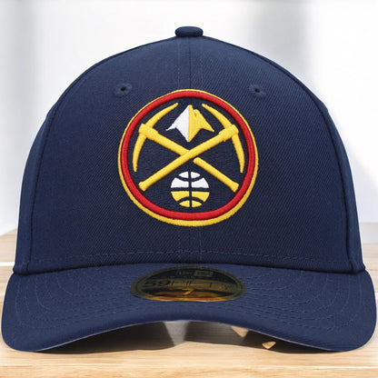 New Era Men's NBA 5950 Team Color Fitted Nuggets