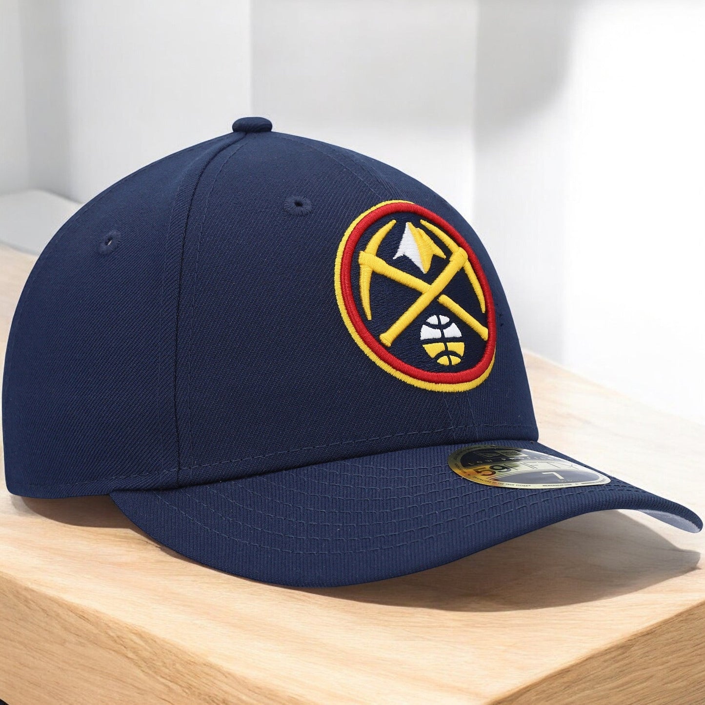 New Era Men's NBA 5950 Team Color Fitted Nuggets