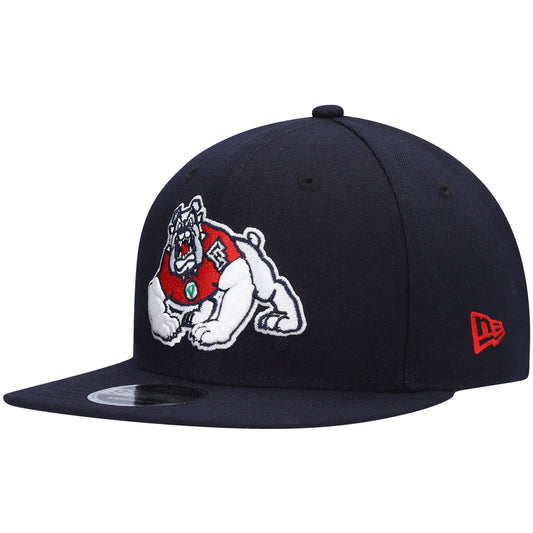 Men's New Era Ncaa Fresno State Bulldogs 950 Snapback - Navy