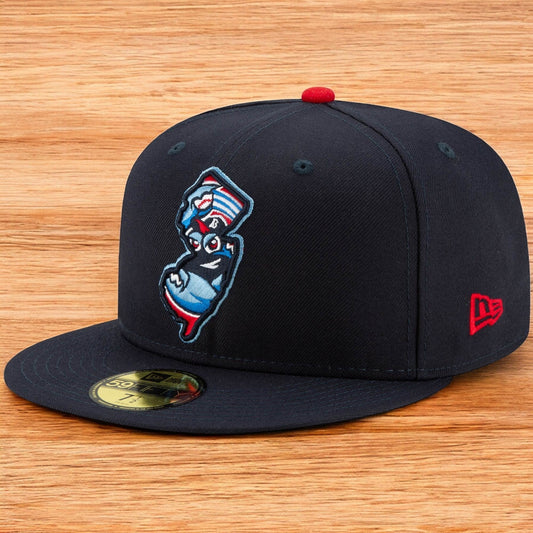 New Era Men's Milb Lakewwod Blueclaws 5950 Fitted Navy