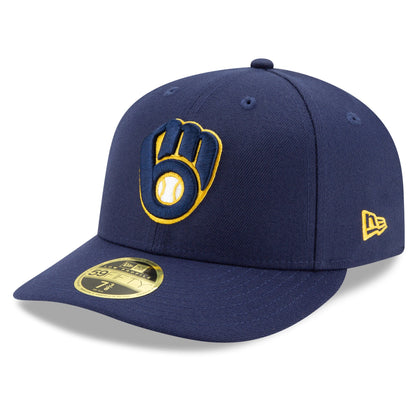 New Era Men's MLB Milwaukee Brewers 2019 Low Profile Authentic 5950