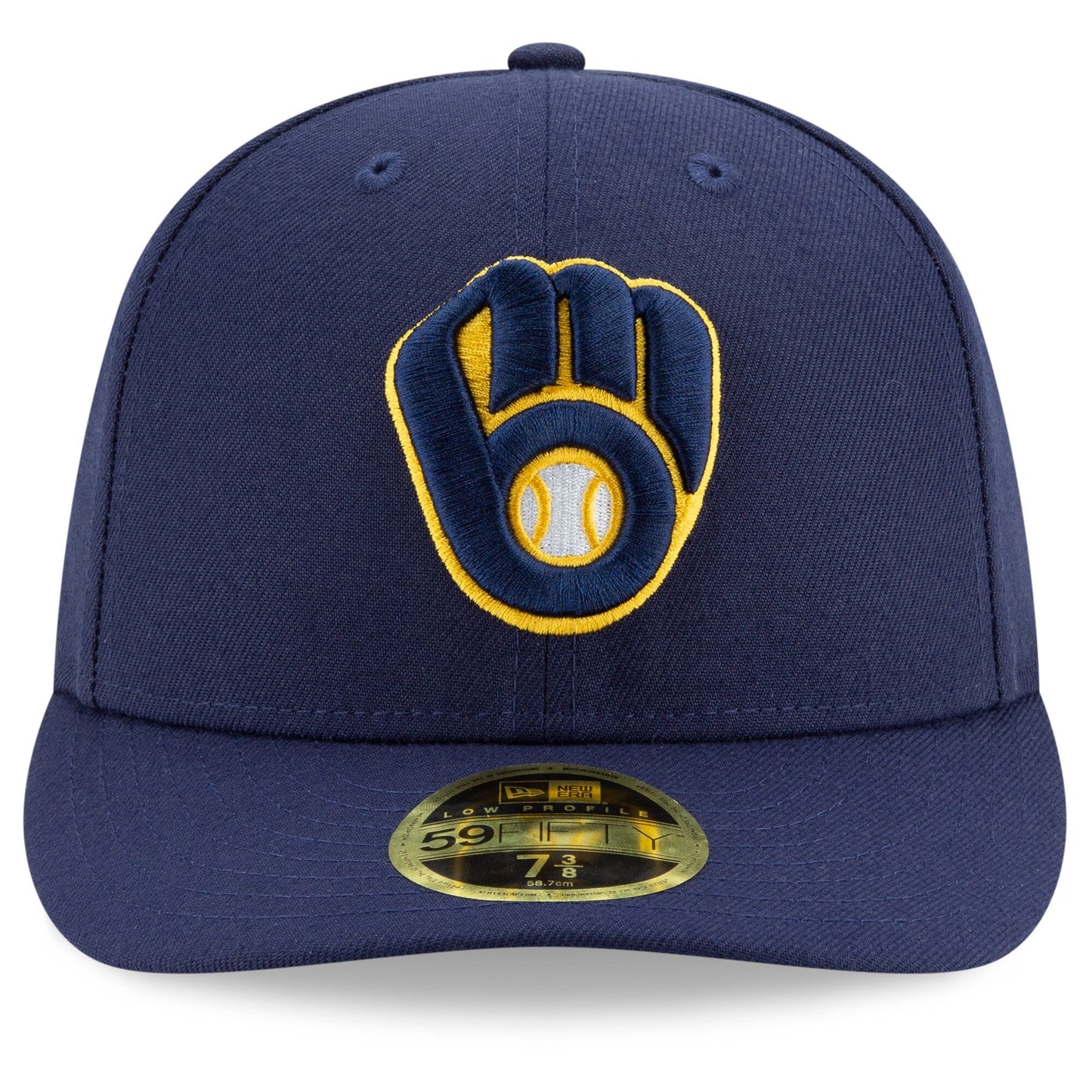 New Era Men's MLB Milwaukee Brewers 2019 Low Profile Authentic 5950