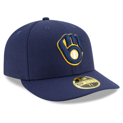 New Era Men's MLB Milwaukee Brewers 2019 Low Profile Authentic 5950