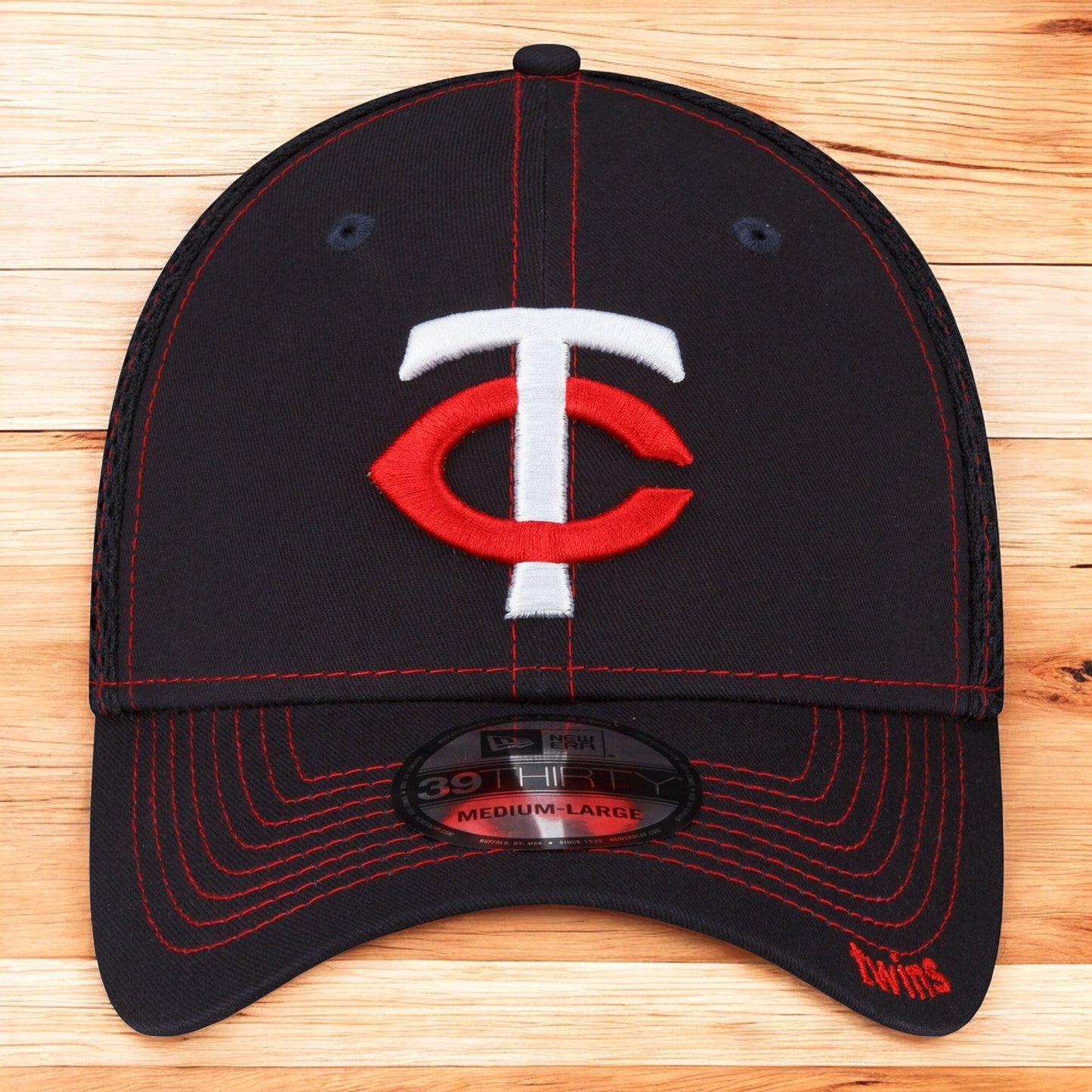 New Era Men's MLB Minnesota Twins 3930 Classic Neo Team Flex Navy