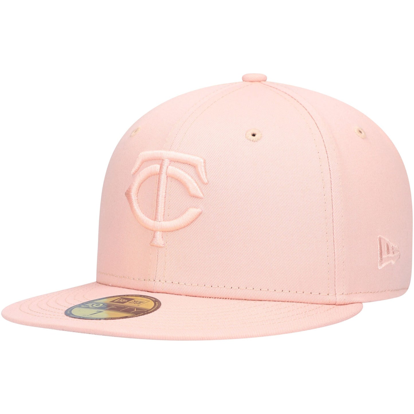 Men's New Era MLB Minnesota Twins 5950 Fitted - Blush Sky Tonal
