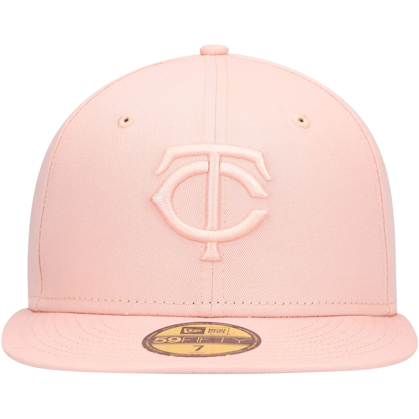 Men's New Era MLB Minnesota Twins 5950 Fitted - Blush Sky Tonal