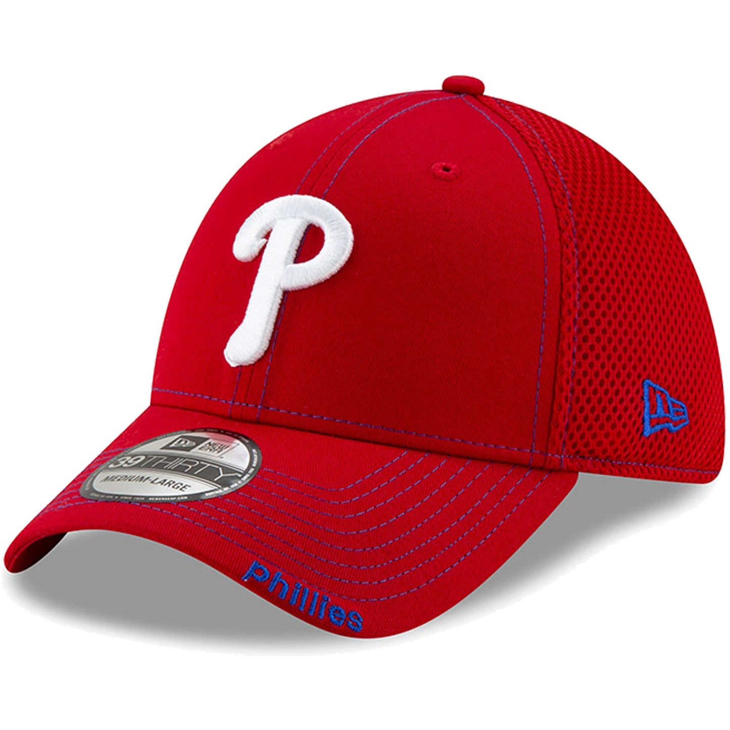 New Era Men's MLB Philadelphia Phillies 3930 Classsic Neo Shade Flex Hats