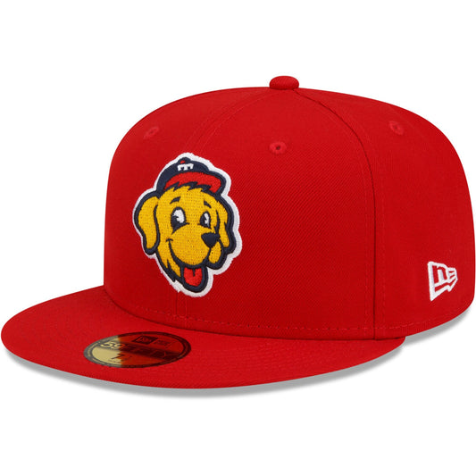 New Era Men's Milb Toledo Mud Hens 5950 Fitted 'Theme Night' Red