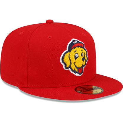 New Era Men's Milb Toledo Mud Hens 5950 Fitted 'Theme Night' Red