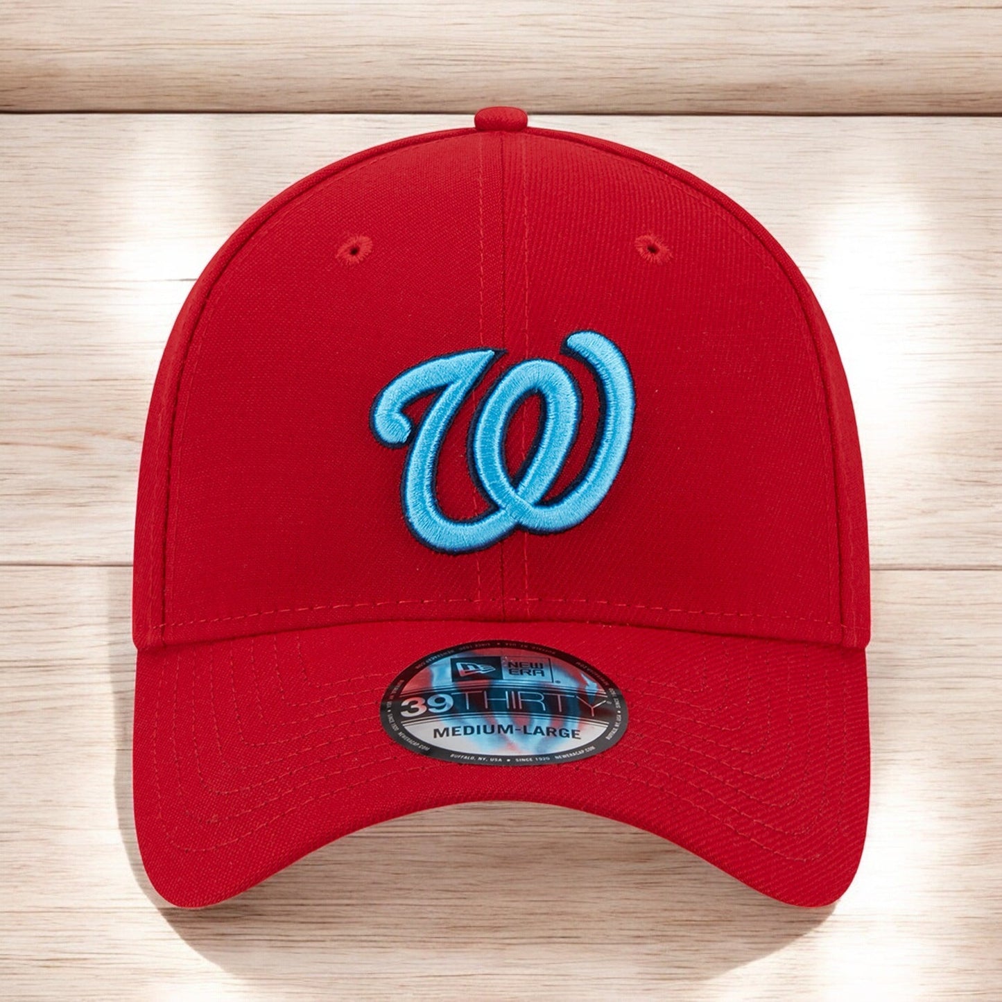New Era Men's MLB 3930 Father'S Day Flex Fit Nationals