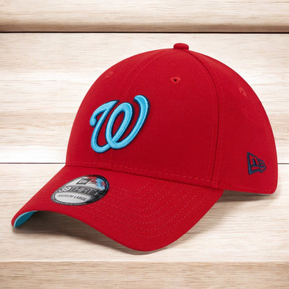 New Era Men's MLB 3930 Father'S Day Flex Fit Nationals