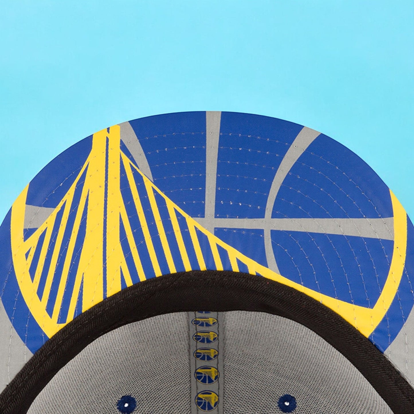 Men's New Era NBA Gs Warriors Suede "On The Court" 5950 Fitted