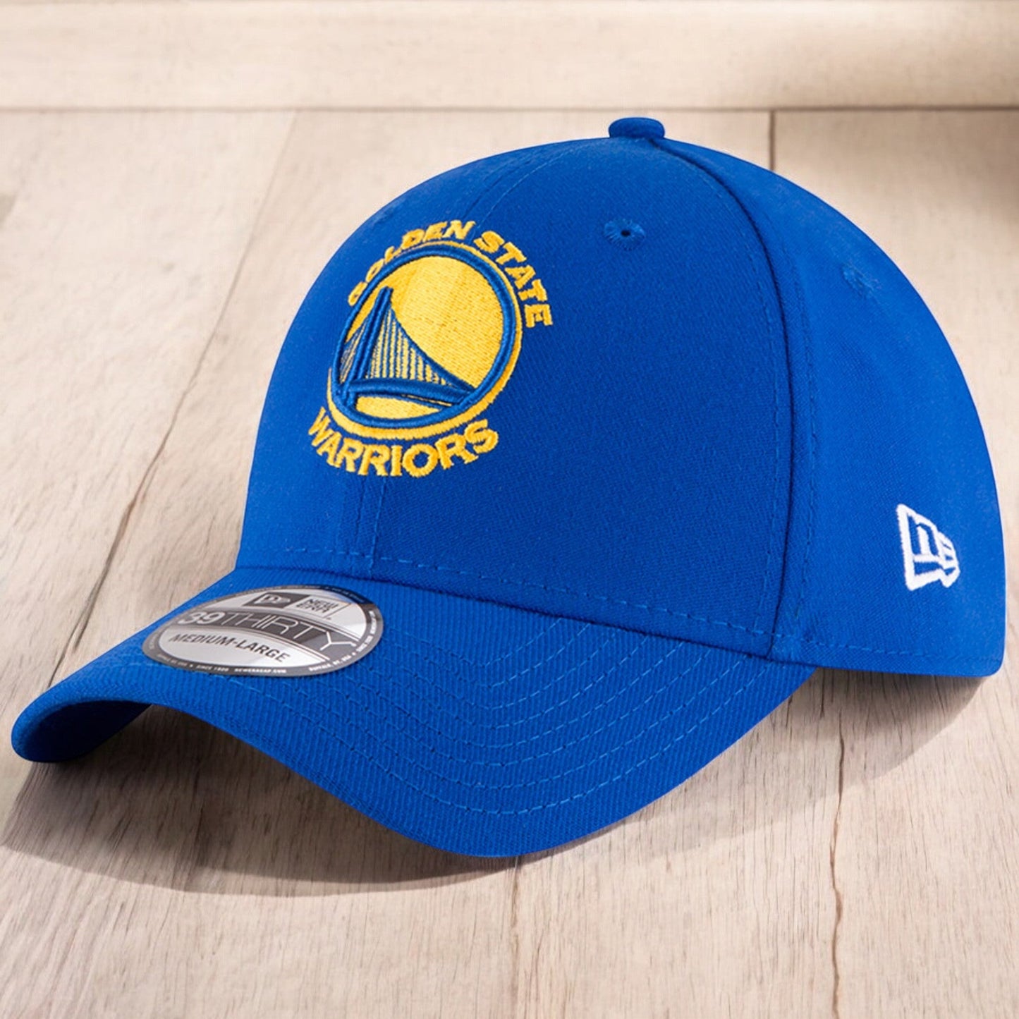 New Era Men's NBA 39Thirty Stretch Fit Cap Warriors