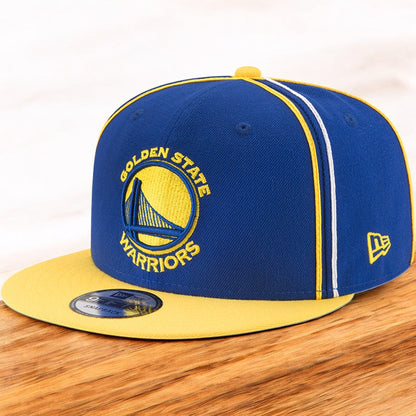 New Era Men's NBA Gs Warriors Y2K Team Soutache 950 Snapback Hats