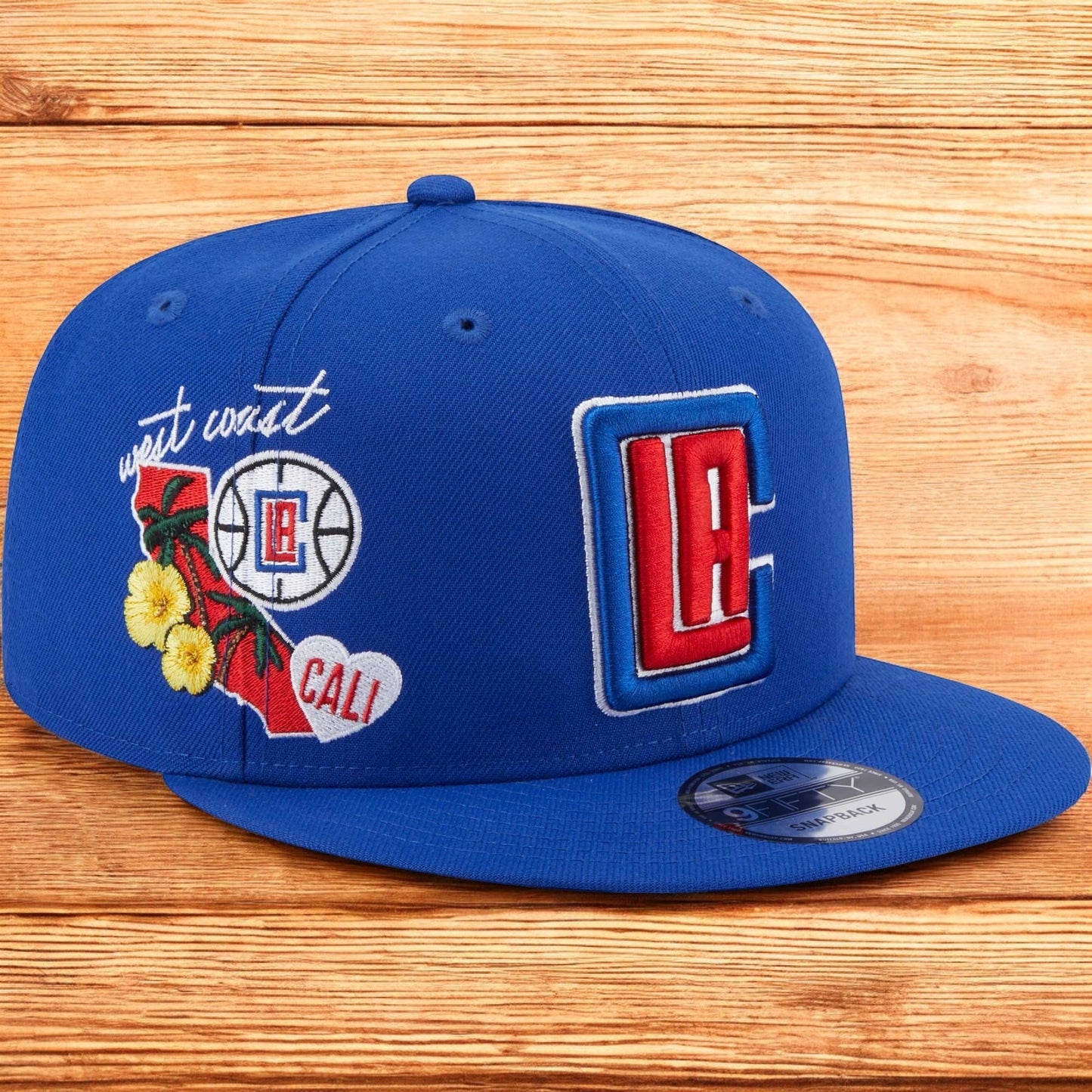 Men's New Era NBA La Clippers 950 Icon E1 Snapback - Royal