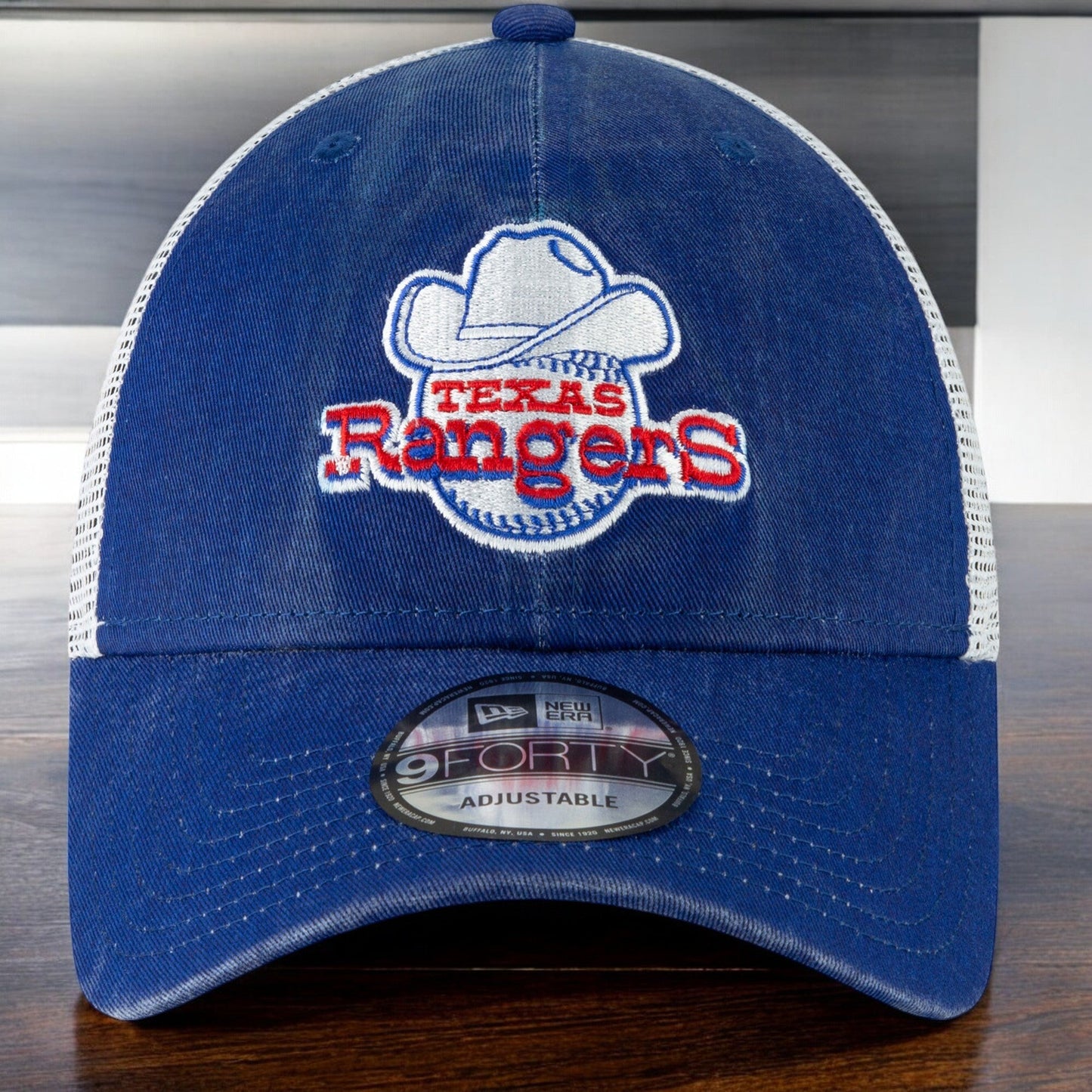 Men's New Era MLB Texas Rangers 9Forty Coop Truck Snapback