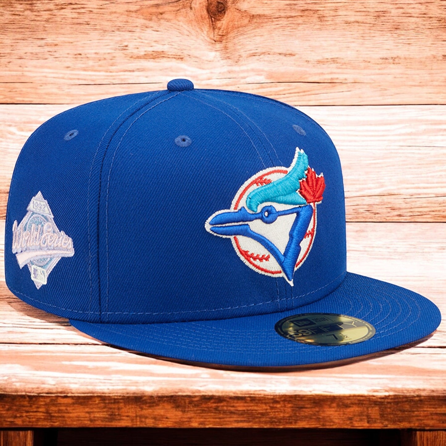Men's New Era MLB Toronto Blue Jays 5950 Pop Sweat Fitted-Royal