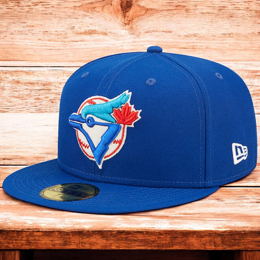 Men's New Era MLB Toronto Blue Jays 5950 Pop Sweat Fitted-Royal