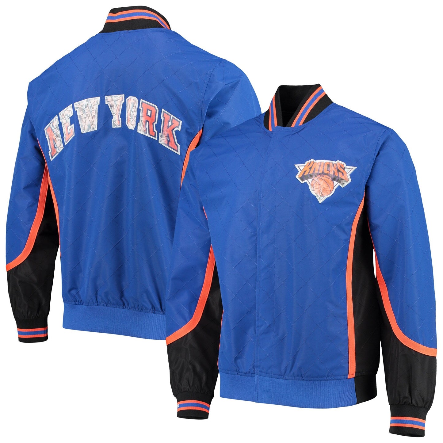Men's Mitchell & Ness 75Th Anni Warm Up Jacket Knicks