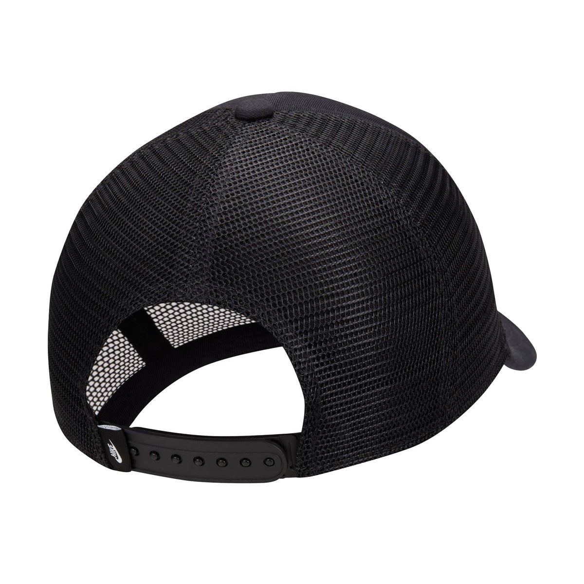 Nike Adult Rise Trucker Cap Black White