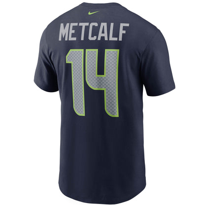 Nike Men's Nfl Metcalf College Seattle Seahawks Player N&N T-Shirt - N199-41S-78F-MXO
