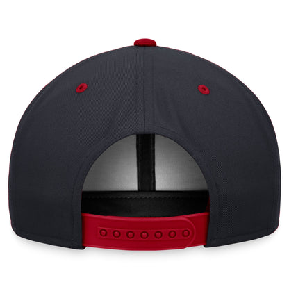Nike Men's Navy California Angels Cooperstown Collection Pro Snapback Hat Black Red
