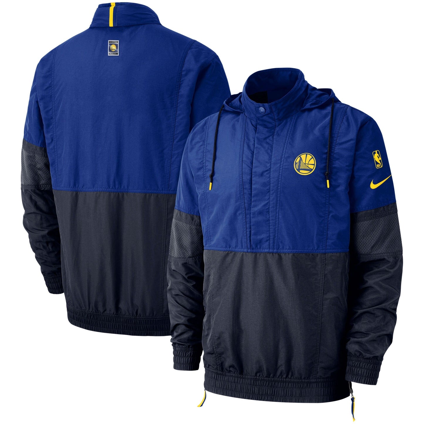 Nike Men's NBA Golden State Warriors Hooded Pullover Jacket