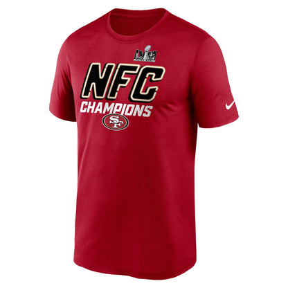 Nike Men's 49Ers 2023 Nfc Champions Iconic T-Shirt T-Shirts