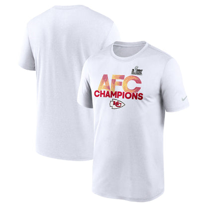 Nike Men's Chiefs 2024 Afc Champions Legend T-Shirt T-Shirts