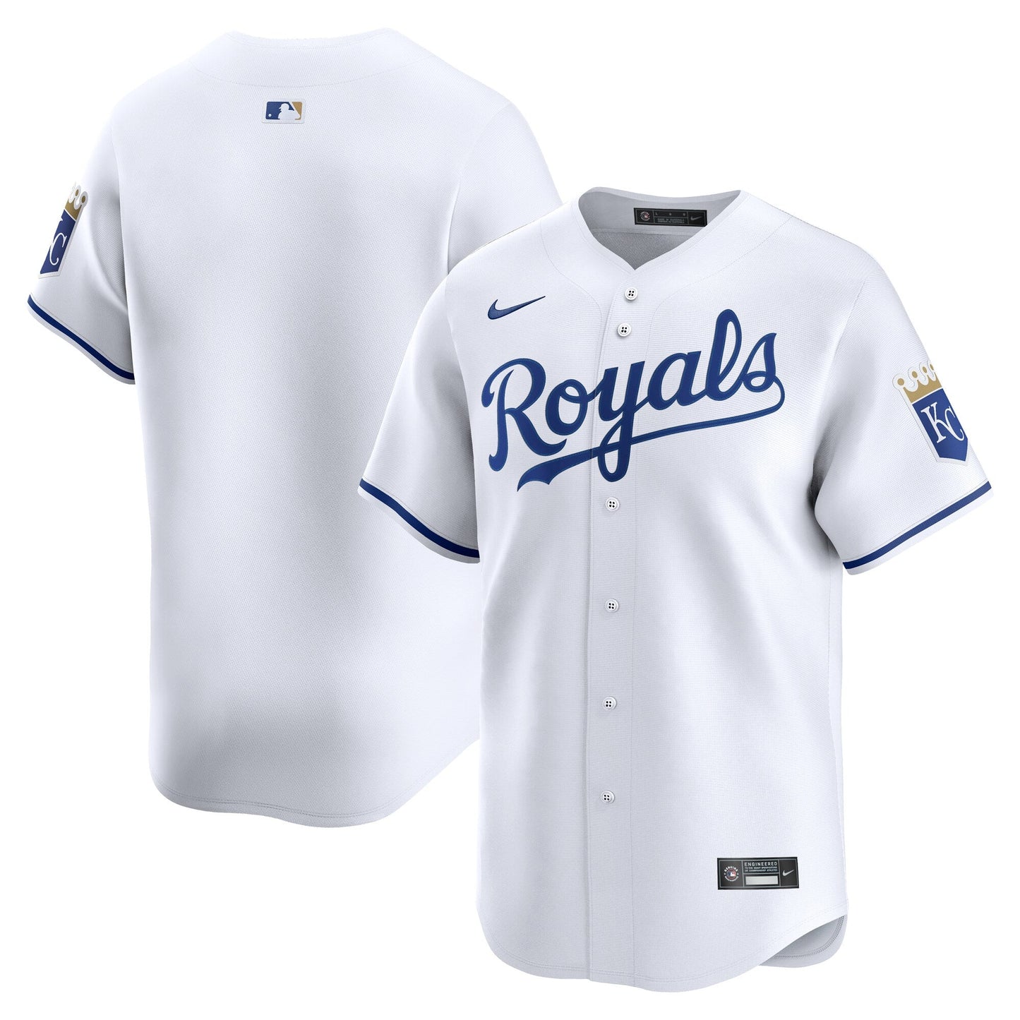 Nike Men's MLB Kansas City Royals Dri-Fit Adv Home Limited Player Jersey