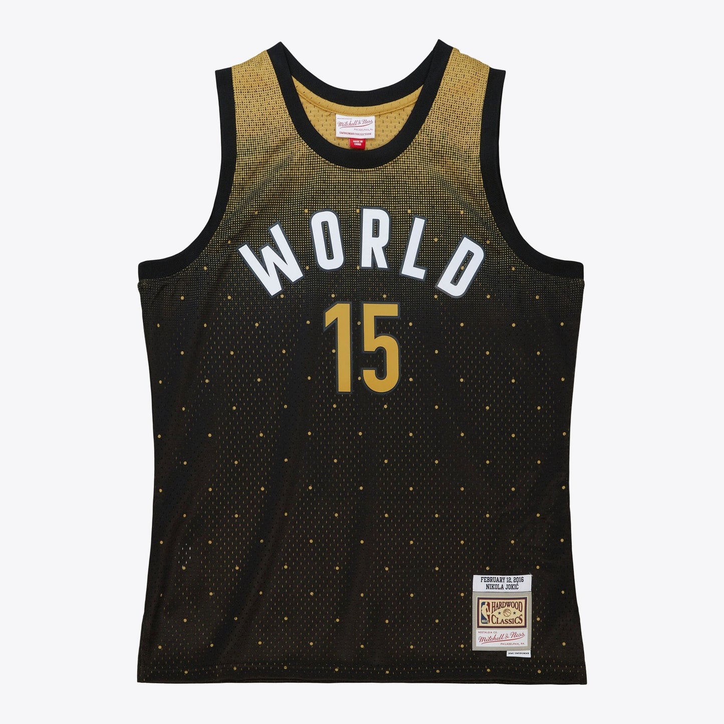 Men's Mitchell & Ness NBA World Jersey All-Star 2016 Nikola Jokic