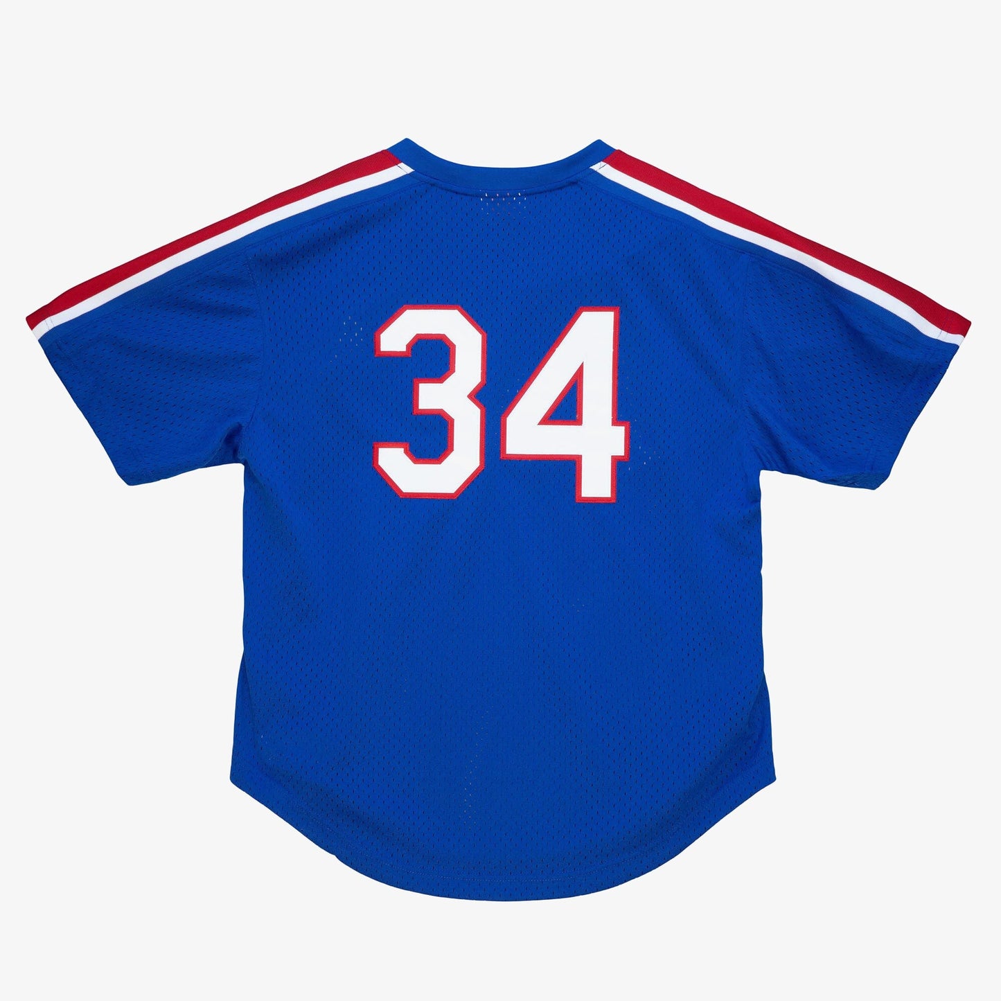 Mitchell & Ness Men's MLB Authentic Bp Jersey - Pullover Rangers 1989 Nolan Ryan