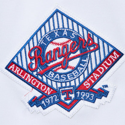Mitchell & Ness Men's MLB White Jersey Rangers 1993 Nolan Ryan Jerseys
