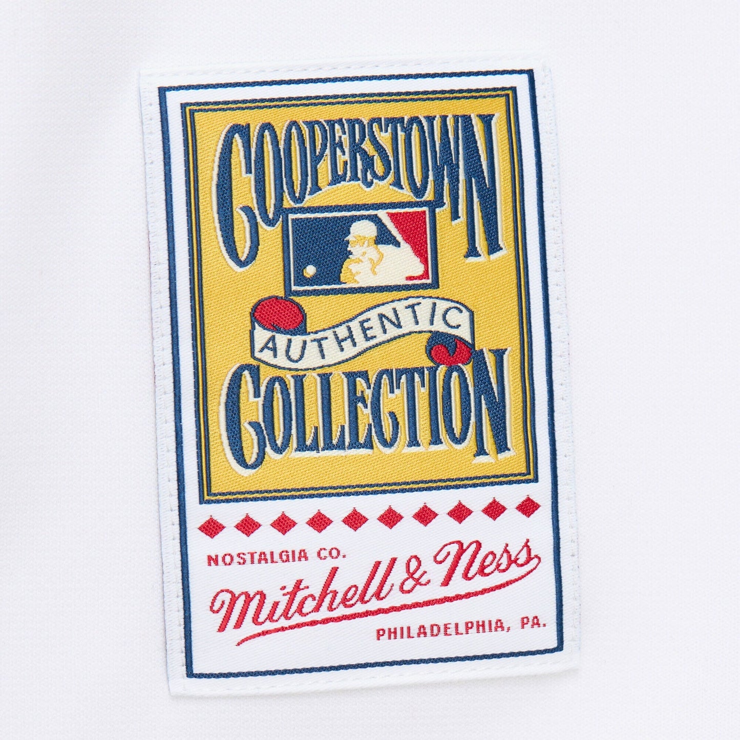 Men's Mitchell & Ness MLB White Jersey Rangers 1993 Nolan Ryan