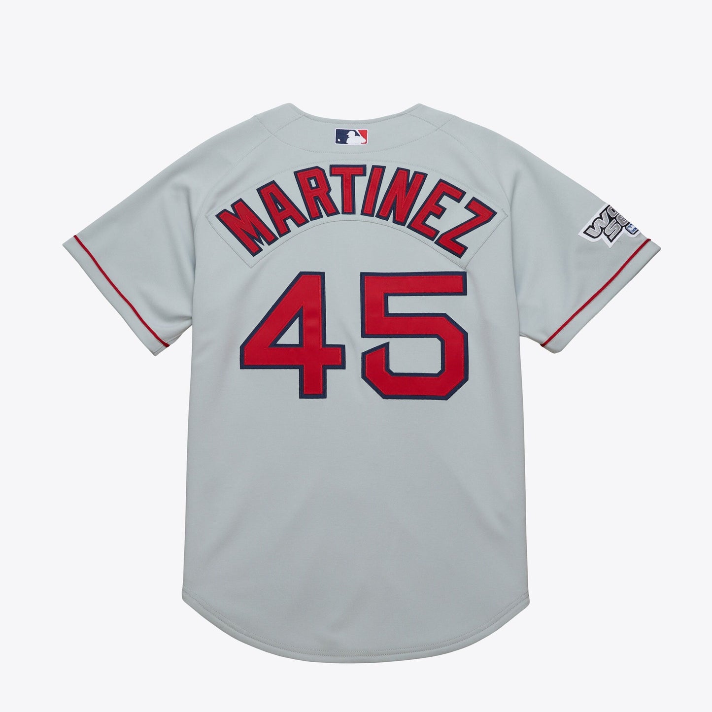 Men's Mitchell & Ness MLB Dark Jersey Red Sox 2004 Pedro Martinez