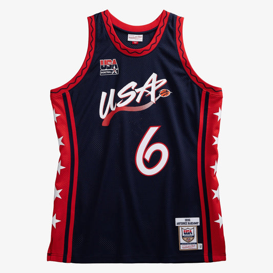 Men's Mitchell & Ness Authentic Jersey Usa 1996 Penny Hardaway