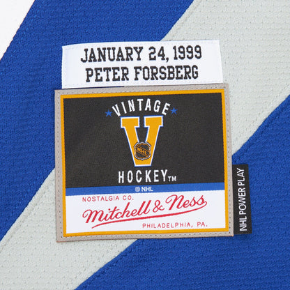 Mitchell & Ness Men's NHL White Jersey All-Star 1999 Peter Forsberg