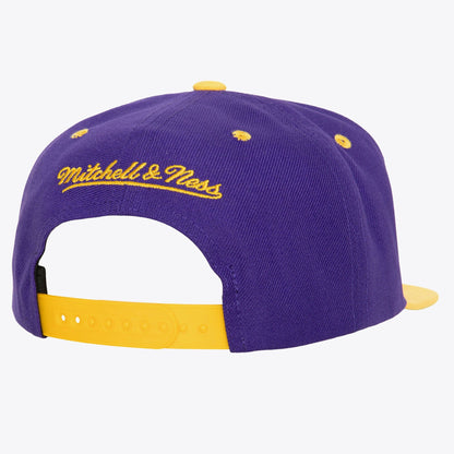 Mitchell & Ness Men's NBA Buzz Snapback Lakers Snapback Caps
